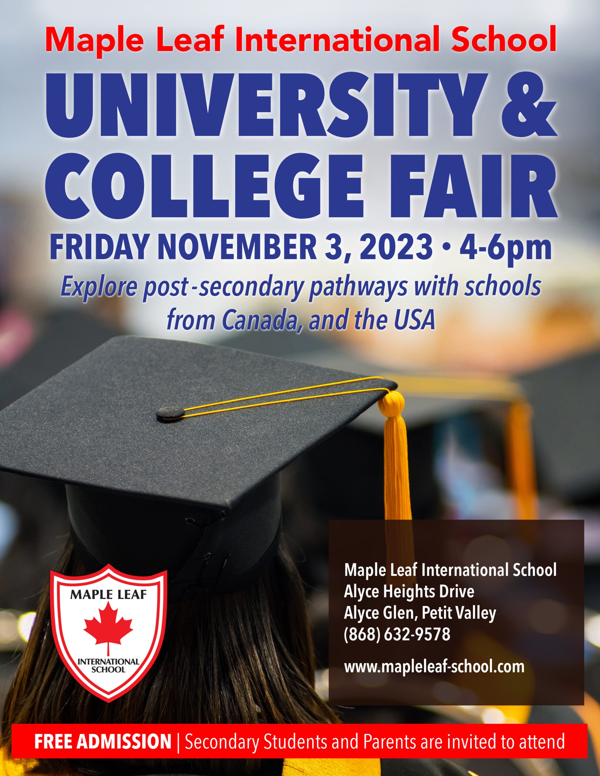 University and College Fair 2023 - Maple Leaf International School